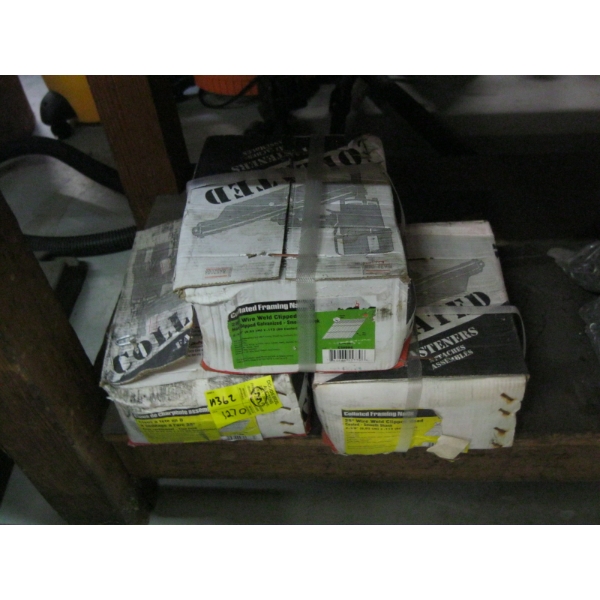 3 BOXES OF FRAMING NAILS