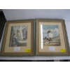 Image 1 : 2 ORIGINAL WATERCOLORS, SIGNED