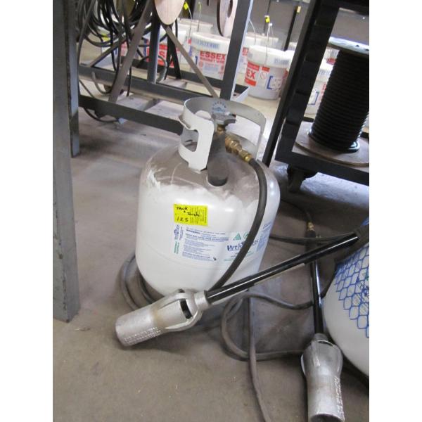 PROPANE TANK W/TIGER TORCH  