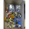 Image 2 : 2 BOXES MISC. SPORTS FIGURINES, HAT, ETC.