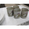 Image 3 : SET OF MIKASA HUNTINGTON PORCELAIN DISHWARE - 1 SMALLER BOWL HAS A CHIP