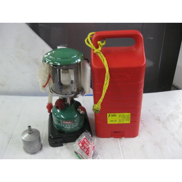 COLEMAN MINI GAS LANTERN W/RED CASE