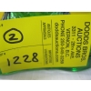 Image 3 : 2 GREEN GLASS BULLSEYE OIL LAMPS