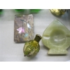 Image 7 : MISC. SMALL GLASS FIGURINES, ETC.