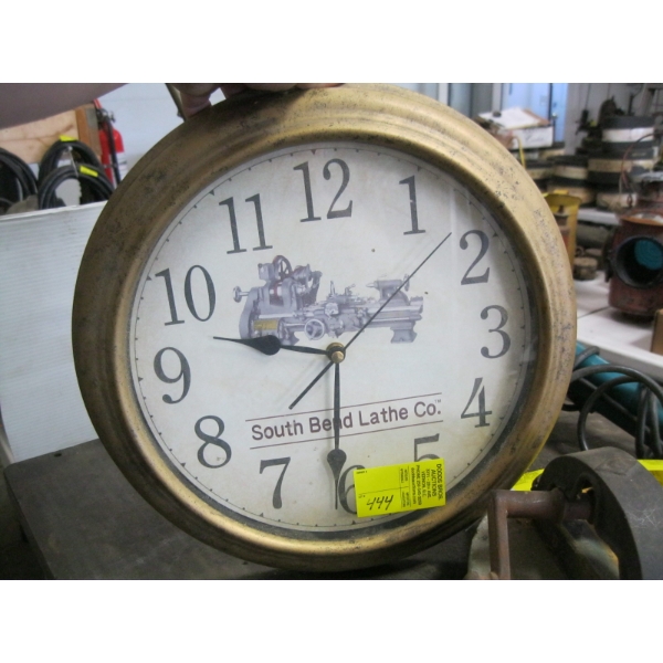 SOUTHBEND LATHE CLOCK