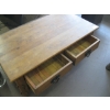 Image 2 : 2 DRAWER COFFEE TABLE