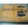 Image 2 : 2 BOXES OF BRASS STENCILS