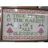 Image 2 : 2 CROSS-STITCH FRAMED PICTURES