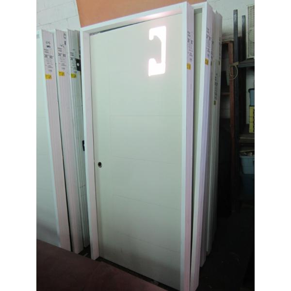 36" X 80" RIGHT HAND INTERIOR DOOR IN FRAME