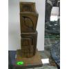 Image 2 : CARVED, SIGNED WOODEN TOTEM POLE