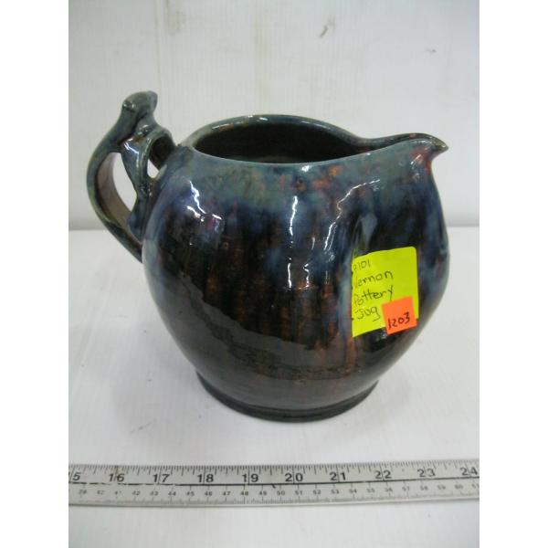 AXEL EBRING POTTERY JUG - VERNON, BC POTTER
