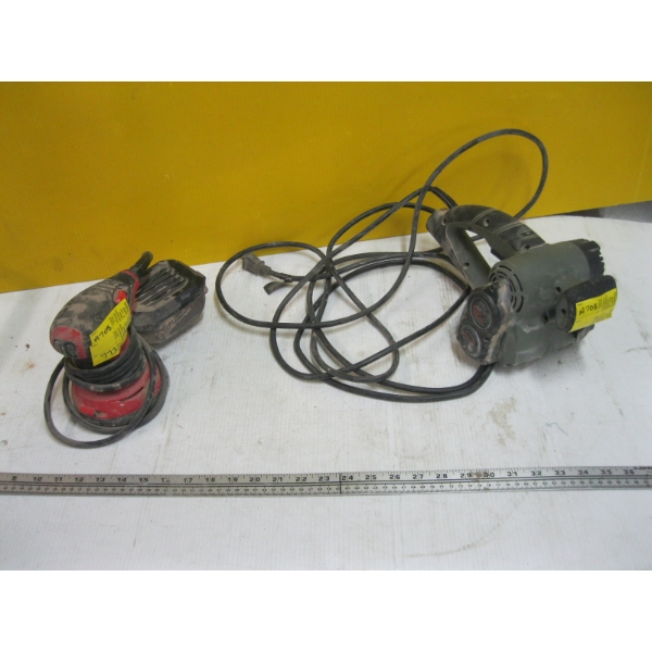 MILWAUKEE RANDOM ORBITAL SANDER & A RESTORER