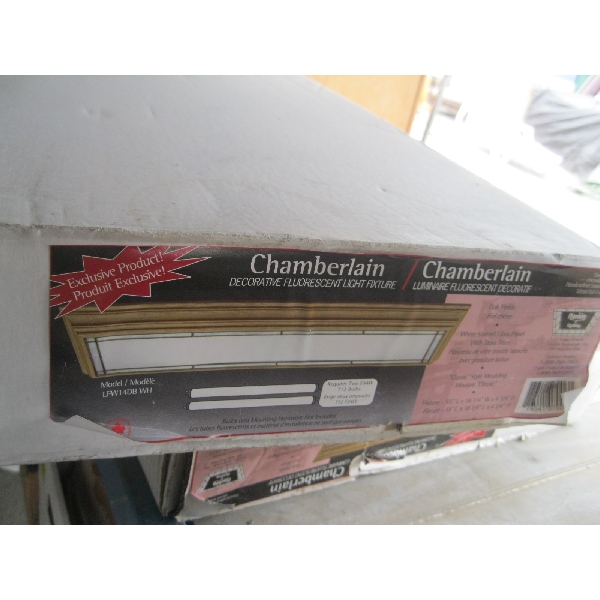 NEW FLUORESCENT LIGHT FIXTURE