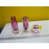 Image 1 : 3 MCM MURANO GLASS VASES