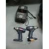 Image 2 : RYOBI CORDLESS TOOL SET W/DUAL BATTERY CHARGER & BATTERIES