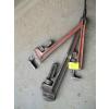 Image 1 : 3 PIPE WRENCHES