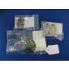 Image 1 : 3 PIECES: CDN FORCES BADGE, INDIAN HEAD 5 CENT PIECES & VINTAGE LIGHTER