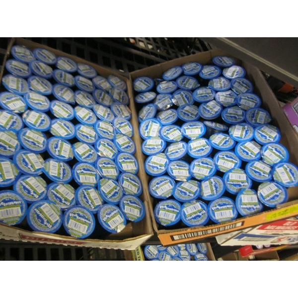 2 FLATS OF BLUE RASPBERRY VODKA JELLO SHOTS