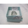 Image 2 : STERLING SILVER (.925) FORK RING, 7.5G, SZ 9 1/2