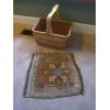 Image 1 : BASKET W/SM. KNEELING RUG