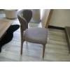 Image 2 : WOOD FRAMED UPHOLSTERED DINING CHAIR  