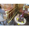 Image 4 : QUEEN SIZE HEAVY CAST & BRASS BEDFRAME