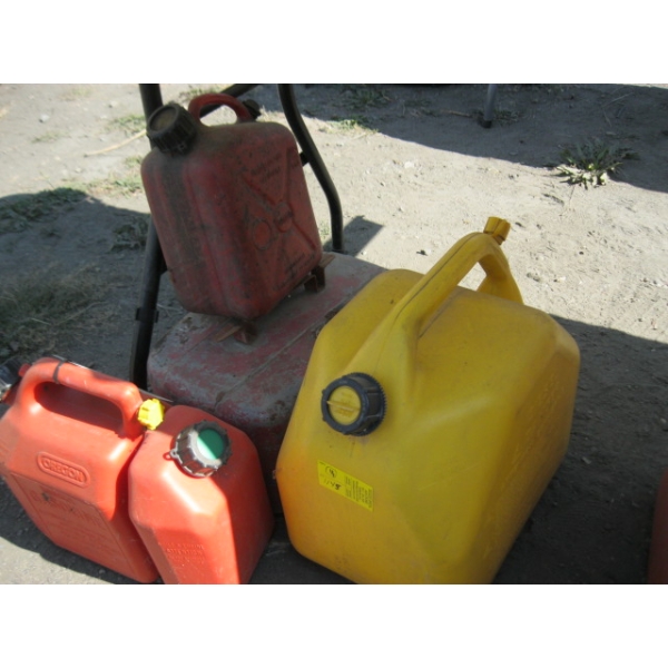 4 FUEL CANS