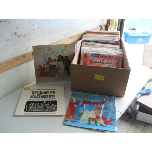 BOX OF MISC. RECORDS