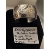 Image 1 : INDIGENOUS DESIGN SILVER RING .925, SIGNED DEB HUNT, 9G, SZ 10 1/2