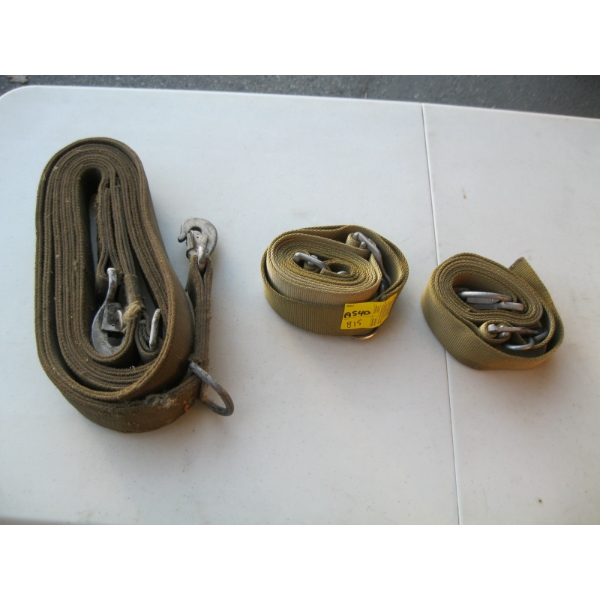 3 TIE DOWN STRAPS