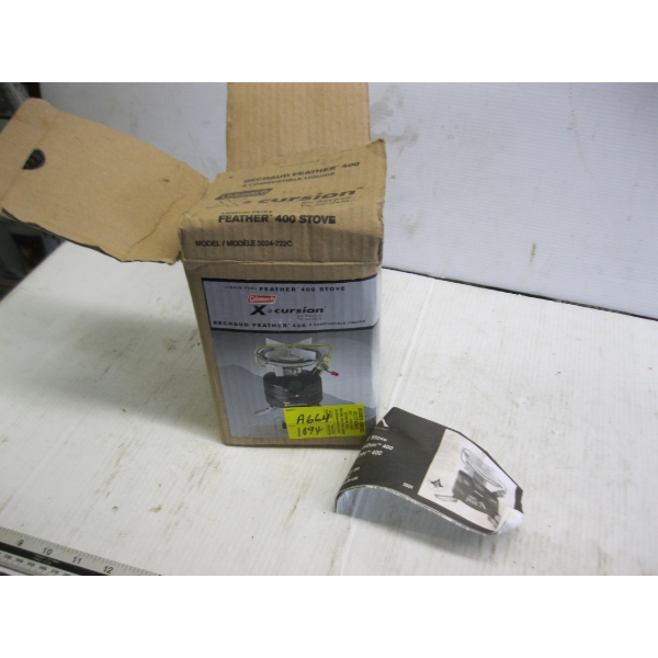 COLEMAN EXCURSION SM. CAMP STOVE
