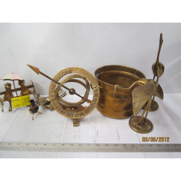 BRASS FIGURINES