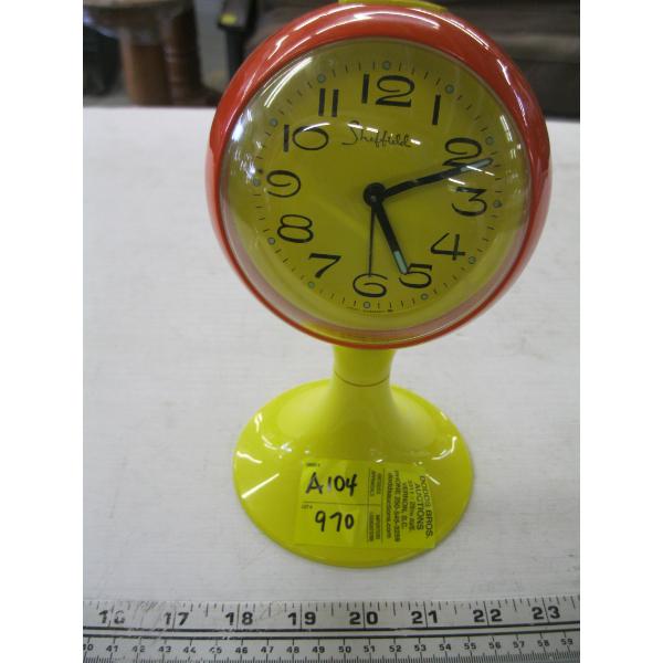 WEST GERMAN SHEFFIELD CLOCK