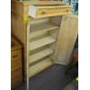 Image 2 : LG. PINE STORAGE CABINET W/UPPER DRAWER