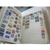 Image 2 : 80 YEAR OLD STAMP ALBUM - POOR SHAPE, APPROX 1800 STAMPS & A TRAVELER'S STAMP ALBUM