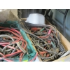 Image 2 : 2 BOXES OF MISC. - JUMPER CABLES, JUMPER CABLE CORD, WELDING CORD, ETC.