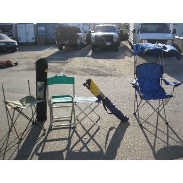 FOLDING CAMPING CHAIRS & STOOLS
