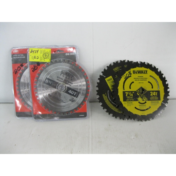 DEWALT SAWBLADES & SUMMITT SAWBLADES