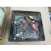 Image 3 : TRAY OF MISC. TEST LIGHTS & BOX W/MISC. WIRE, WIRE COVER, ETC.