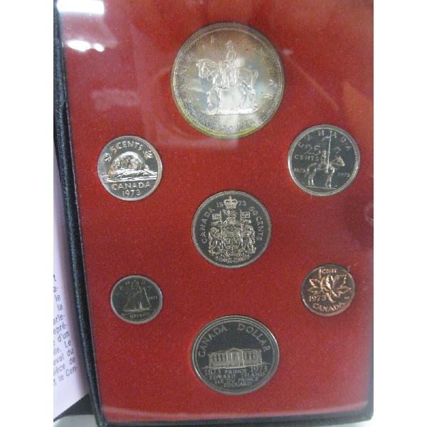 1973 CANADIAN CASED COIN SET