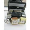 Image 1 : COLLECTABLE CLOCKS, FLASHLIGHT, TOILETRIES KIT