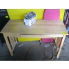 Image 5 : MISC. DESK, IRONING BOARD, IRON, SM. CABINET