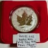Image 1 : 2005 1 OZ .999 SILVER MIL V-E DAY PRIVY PROOF COIN (TAX EXEMPT)