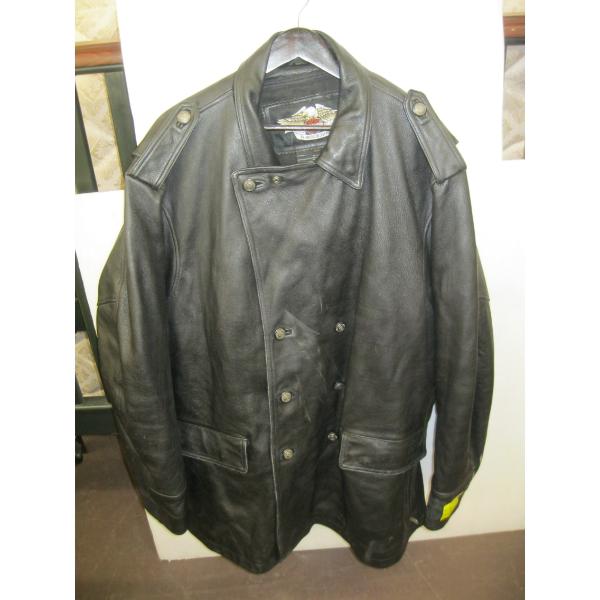 LONG HARLEY DAVIDSON JACKET, SZ 3XL