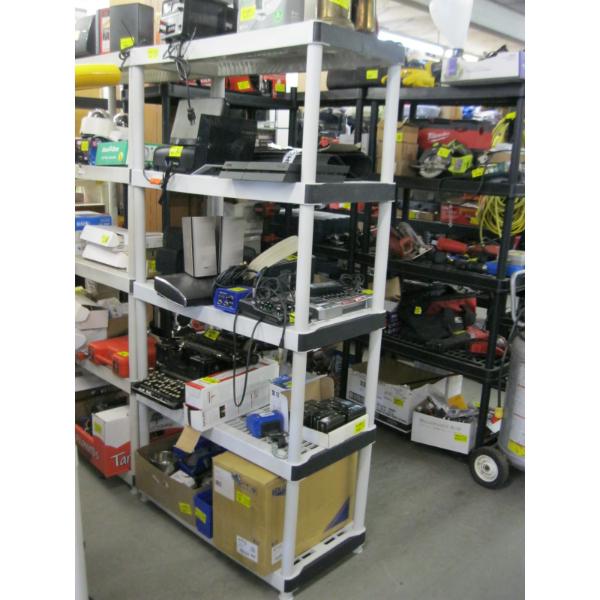 5 SHELF UNIT - PLASTIC