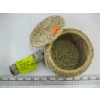 Image 2 : SEAGRASS BASKET W/SAGE SMUDGE INSIDE
