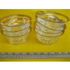 Image 1 : 7 MOSERS 24KT GOLD RIM CRYSTAL BOWLS