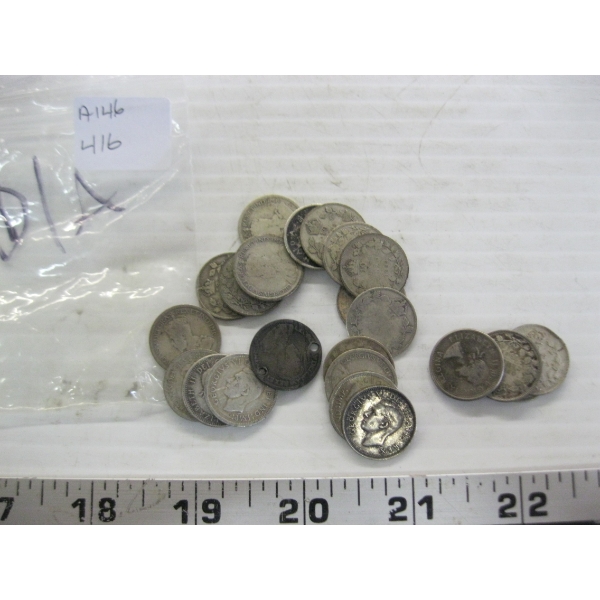 CDN SILVER DIMES - $2.30 FACE VALUE