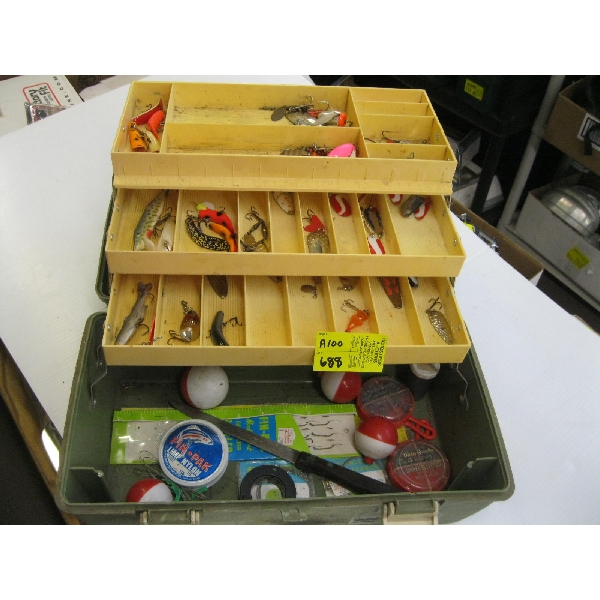 FISHING TACKLEBOX W/ASST. CONTENTS