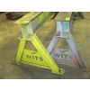 Image 2 : 2 HEAVY DUTY 8' METAL SAWHORSES